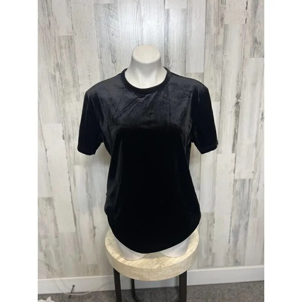 Black velvet top forever 21